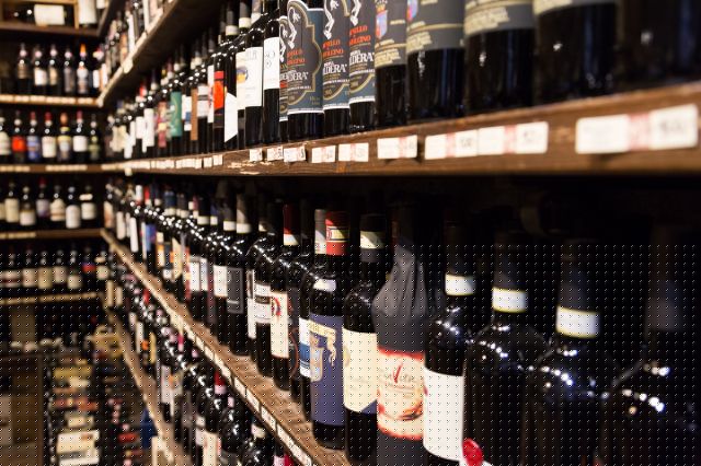 空港のお酒の免税店