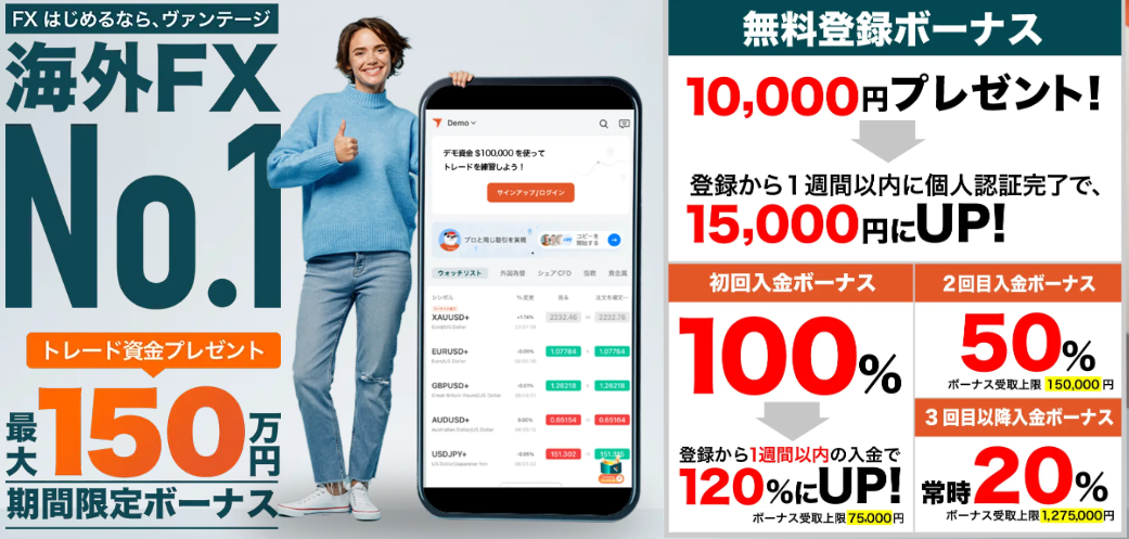 Vantage公式サイト