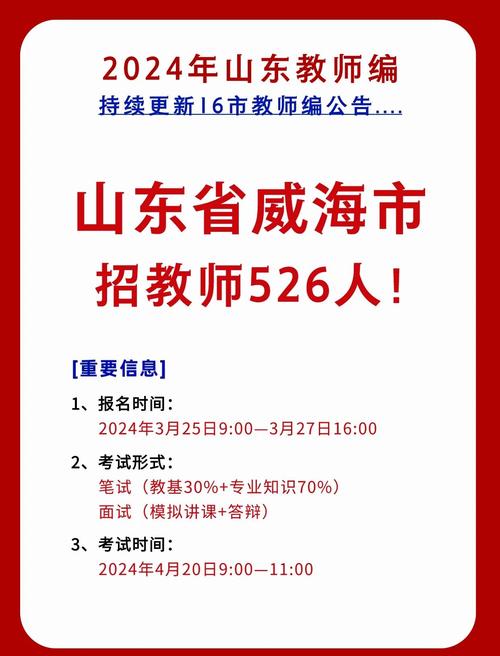 2025山东威海市文登区教育和体育局招聘教师38人公告