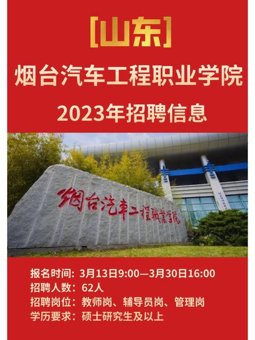 2025年烟台汽车工程职业学院公开招聘高层次、高技能人才公告（12人）